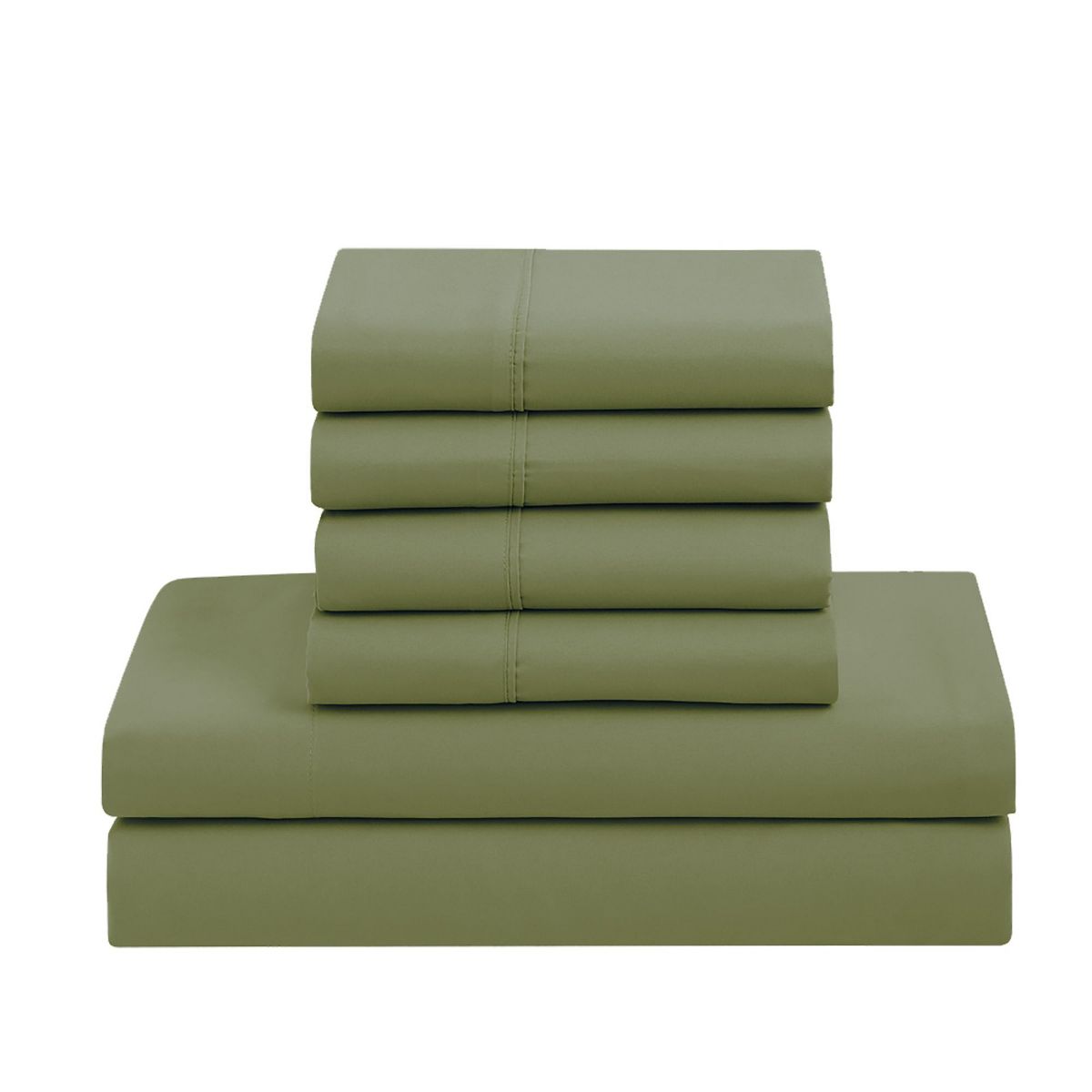 All Season Bed-in-A-Bag Solid Color Comforter & Sheet Set
